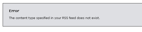 Obama RSS error