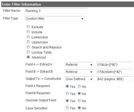 SEO filter