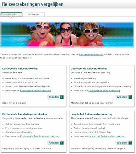 abn amro reisverzekeringen A