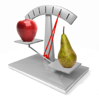 Appels en peren vergelijken