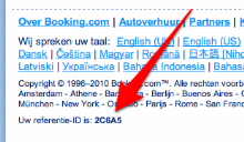 booking reference id