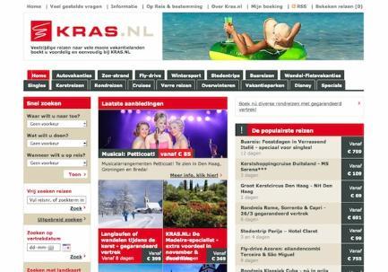 Kras.nl website