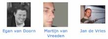 Egan, Martijn en Jan