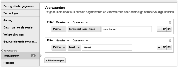 uitstappercentage versus uitvalpercentage