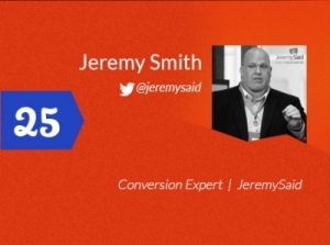 top 25 most influential cro experts -jeremy smith