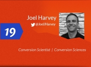 top 25 most influential cro experts -joel harvey