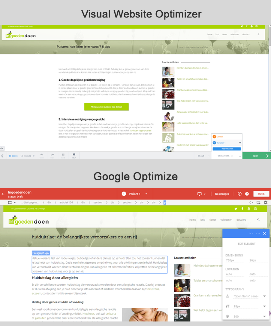 Google Optimize