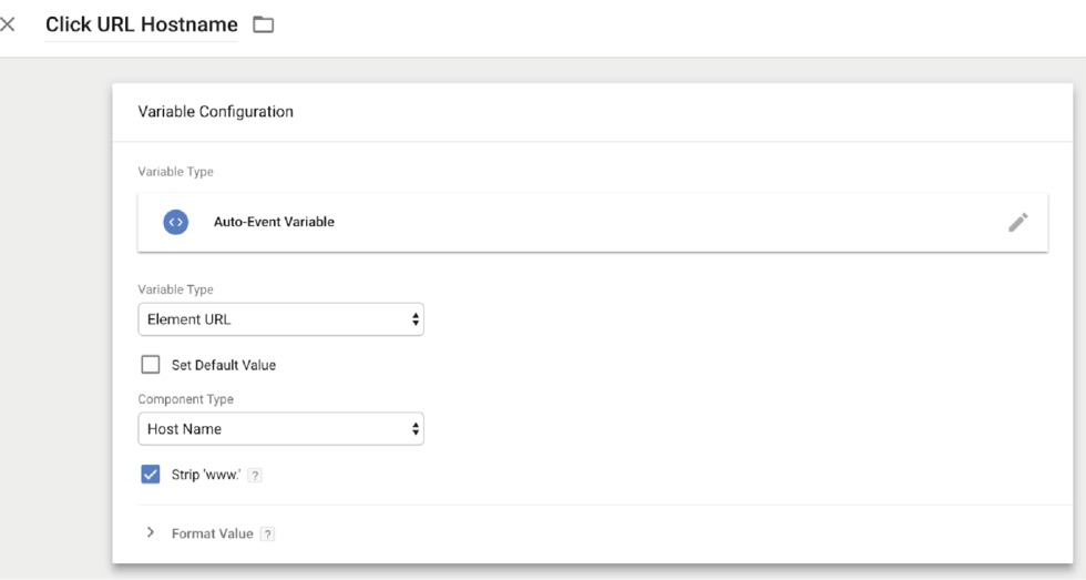 Outbound link tracking