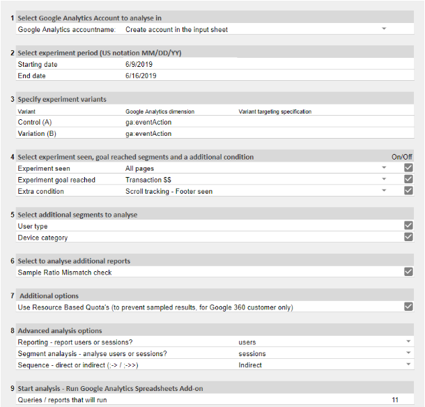 automatiseer je experiment analyse